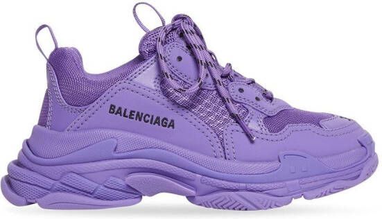 Balenciaga Kids Triple S sneakers Paars