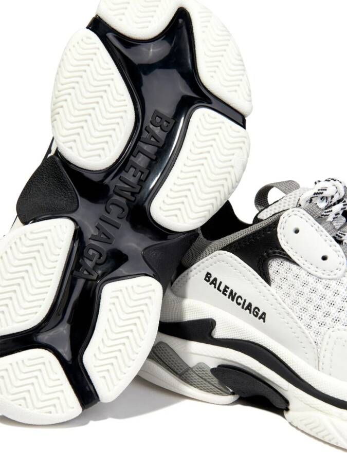 Balenciaga Kids Triple S sneakers Wit