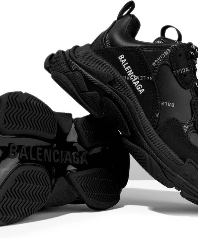 Balenciaga Kids Triple S sneakers Zwart