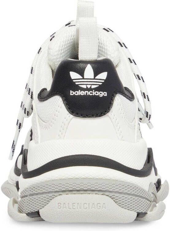Balenciaga Kids x adidas Triple S chunky sneakers Wit