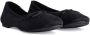 Balenciaga Leopold satijnen ballerina's Zwart - Thumbnail 2
