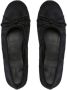 Balenciaga Leopold satijnen ballerina's Zwart - Thumbnail 4