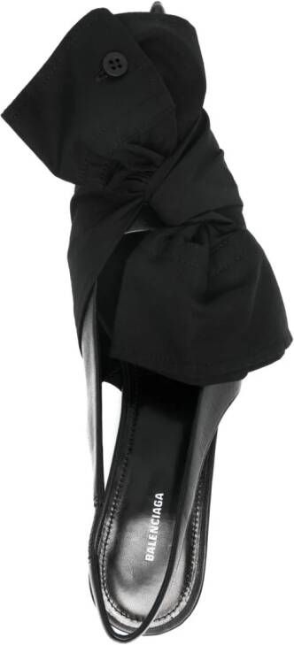 Balenciaga Leren pumps Zwart