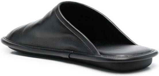 Balenciaga Slipper met logoprint Zwart