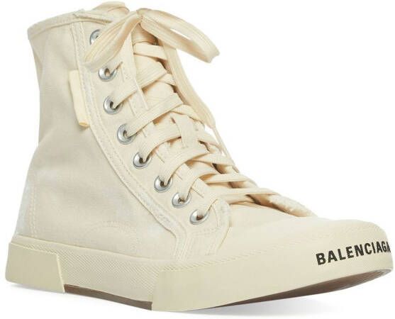 Balenciaga Paris high-top sneakers Wit