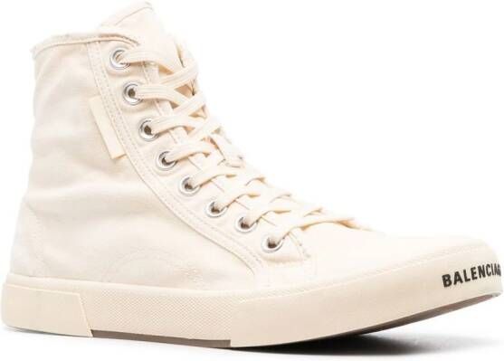 Balenciaga Paris high-top sneakers Wit