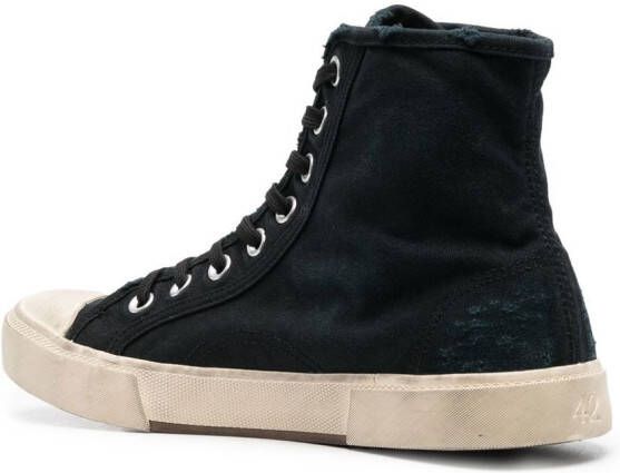 Balenciaga Paris high-top sneakers Zwart