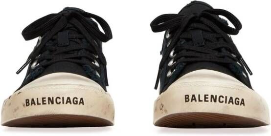 Balenciaga Paris low-top sneakers Zwart