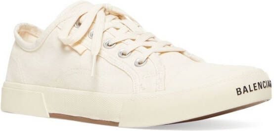 Balenciaga Paris low-top sneaker muiltjes Wit