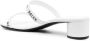 Balenciaga Sandalen met logoband Wit - Thumbnail 3