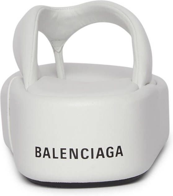 Balenciaga Sandalen met plateauzool Wit