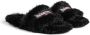 Balenciaga Slippers met geborduurd logo Zwart - Thumbnail 2
