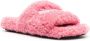 Balenciaga Slippers met geborduurd logo Roze - Thumbnail 2