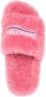 Balenciaga Slippers met geborduurd logo Roze - Thumbnail 4