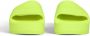 Balenciaga Slippers met logo-reliëf Geel - Thumbnail 4