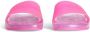 Balenciaga Slippers met logo Roze - Thumbnail 3