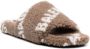 Balenciaga Intarsia slippers Bruin - Thumbnail 2