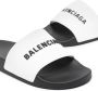 Balenciaga Slippers verfraaid met logo Zwart - Thumbnail 2