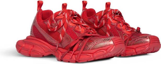 Balenciaga Sneakers met mesh vlak Rood