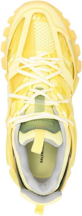 Balenciaga Sneakers met vlakken Geel Schoenen