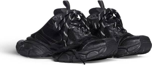 Balenciaga 3XL low-top sneakers met vlakken Zwart