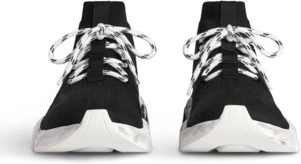Balenciaga Speed 2.0 sneakers met graffitiprint Zwart