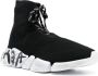 Balenciaga Speed 2.0 Graffiti sneakers Zwart - Thumbnail 2