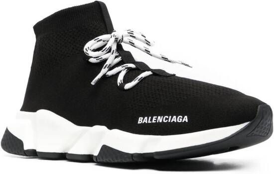 Balenciaga Speed gebreide sneakers Zwart