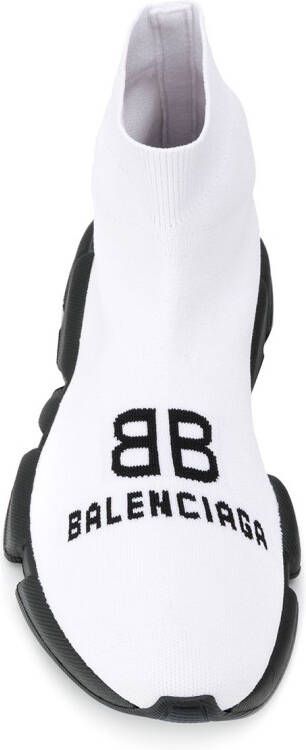 Balenciaga Speed LT slip-on sneakers Wit