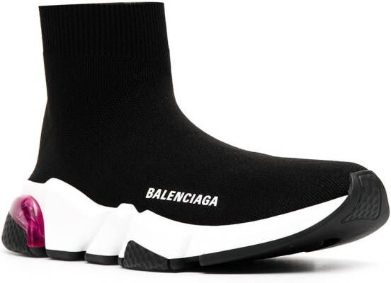 Balenciaga Speed LT sneakers met doorzichtige zool Zwart