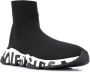 Balenciaga Speed sneakers met logo Zwart - Thumbnail 2