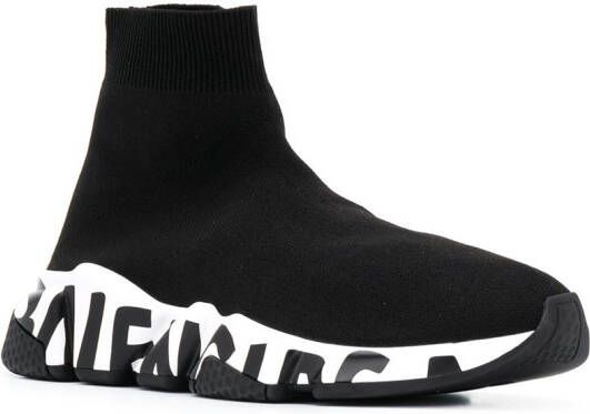 Balenciaga Speed stretch sneakers Zwart