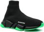 Balenciaga Speed 2.0 gebreide sneakers Zwart - Thumbnail 2