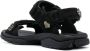 Balenciaga Tourist sandalen met klittenband Zwart - Thumbnail 3