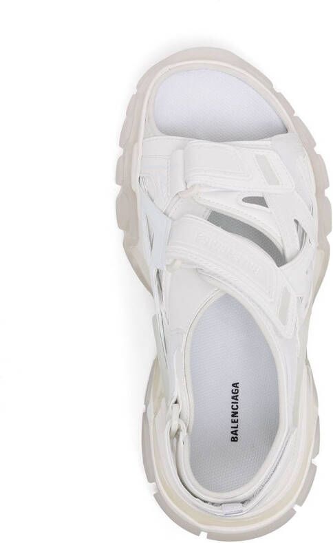Balenciaga Track sandalen met klittenband Zwart