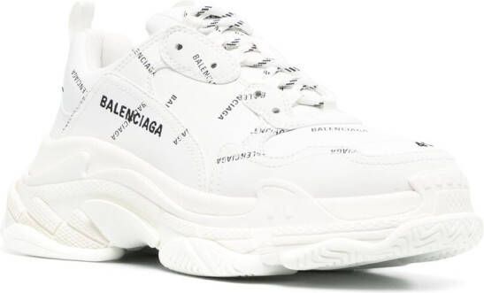 Balenciaga Triple S sneakers Wit