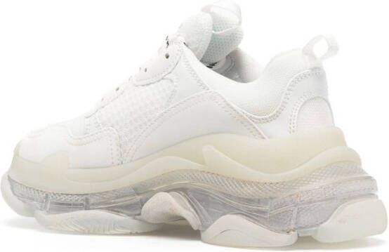 Balenciaga Triple S low-top sneakers Wit