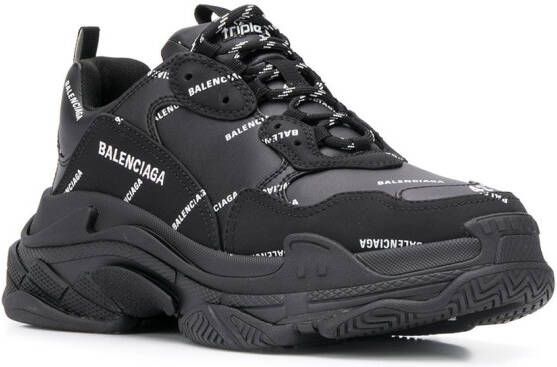 Balenciaga Triple S sneakers Zwart