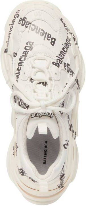 Balenciaga Triple S sneakers met logoprint Wit