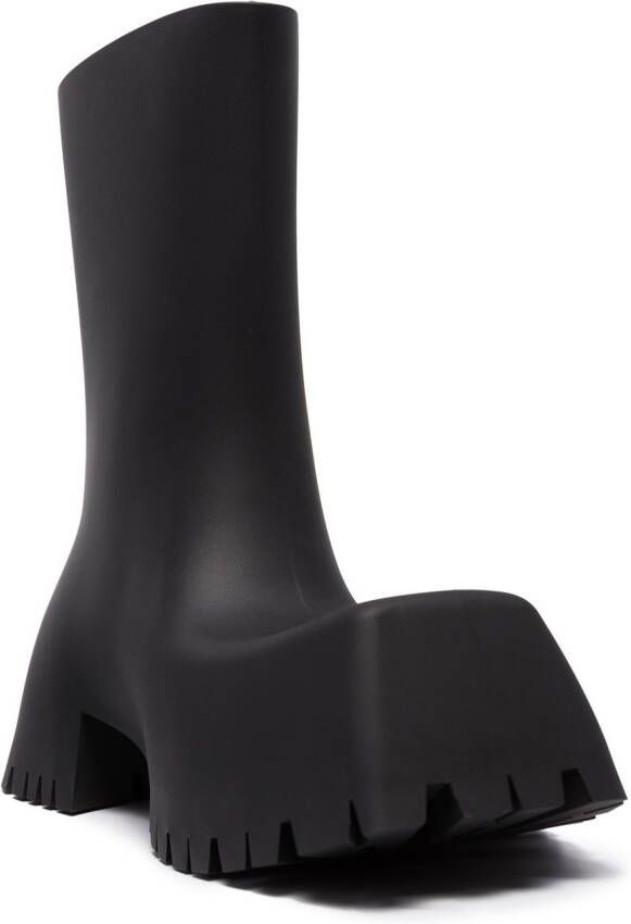 Balenciaga Trooper laarzen met blokhak Zwart