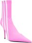 Balenciaga x adidas Knife enkellaarzen Roze - Thumbnail 2