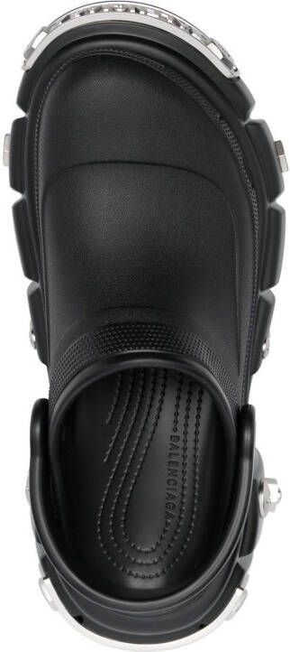 Balenciaga x Crocs sandalen Zwart