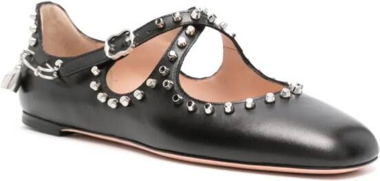 Bally Baunty ballerina's met studs Zwart