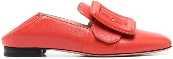 Bally Loafers met gesp Oranje