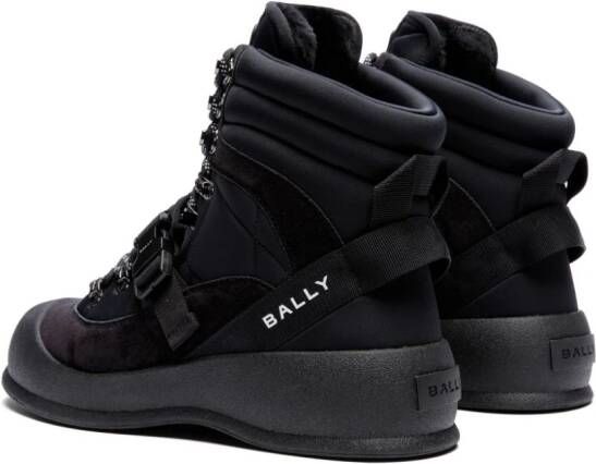Bally Clyde snow boots met veters Zwart