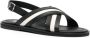 Bally Glide leren sandalen Zwart - Thumbnail 2