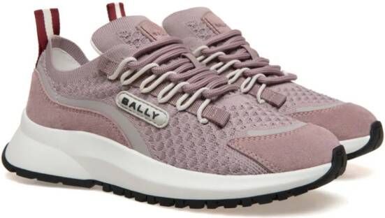 Bally Daryel sneakers met mesh vlak Roze