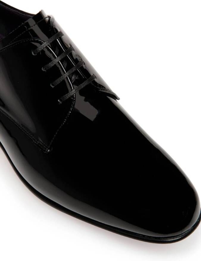 Bally Derby schoenen met gelakte afwerking Zwart