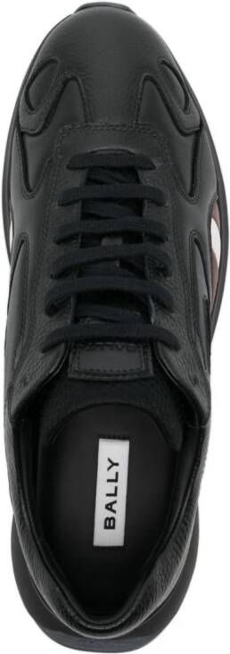 Bally Dewy leren sneakers Zwart