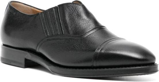 Bally Loafers met elastische vlakken Zwart